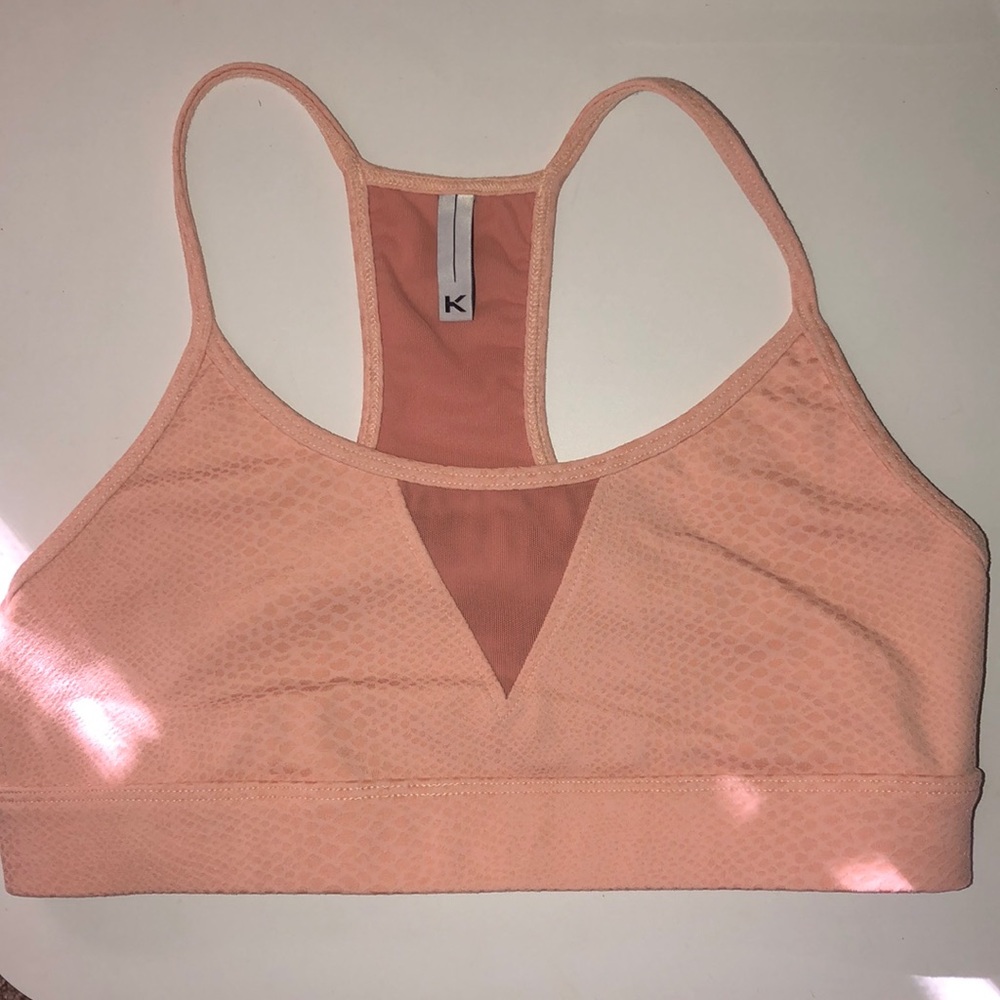 Koral Snake Print Pink Bra